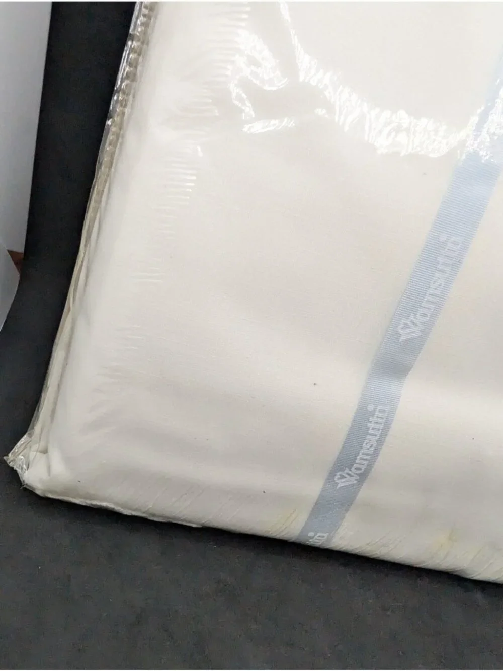 Vintage Wamsutta Supercale Plus 200 Thread Count Percale Full Flat Sheet WHITE